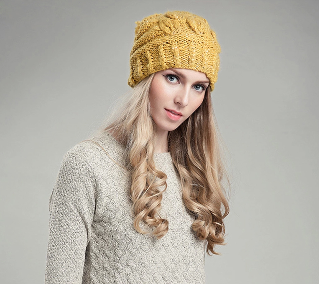 秋冬保暖又時髦，一頂針織帽就足夠！