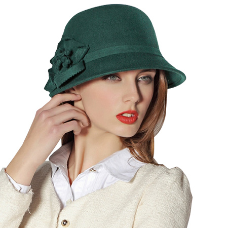 韓版大檐羊毛呢帽 韓版大檐羊毛呢帽