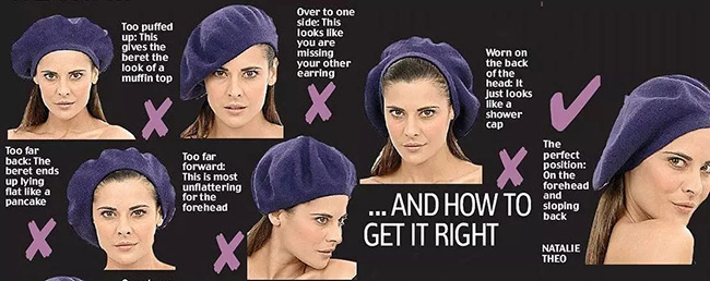 貝雷帽怎么戴好看，這些竅門你都知道嗎？