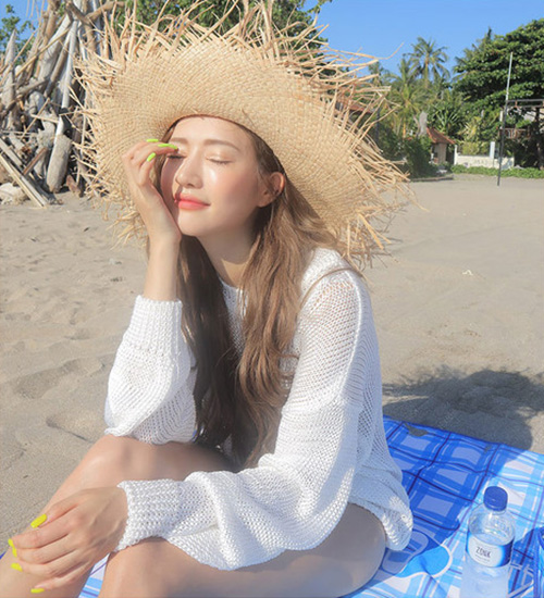 出游季夏曰炎炎，草帽加連衣裙絕對是標配，暑期防曬全攻略！